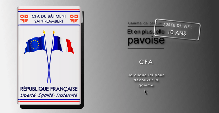 Cfa pavoisement durable et economique