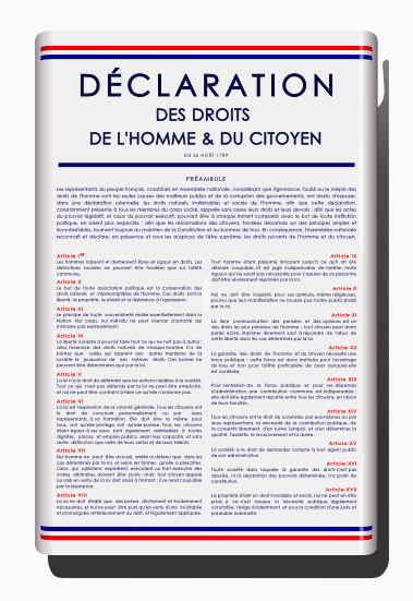 Declaration cfa droits homme
