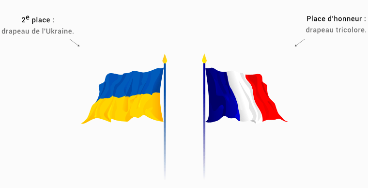 Drapeau ukraine