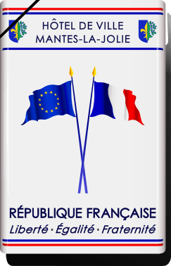 Mise en berne plaque pavoisement hotels de ville 2