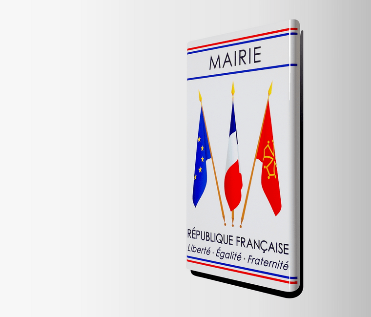 Pavoiser avec drapeau occitanie